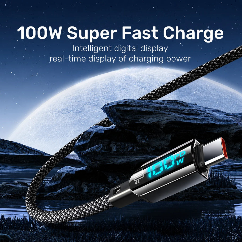 100W USB-C Fast Charging Cable