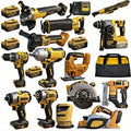 Hot Selling Model DW Lithium-Ion Battery Brushless Power Tool Combo Kit Jigsaw Tools 20-in-1 Multi-Function Tool Combo Kit