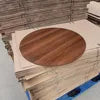 Small Luxury Modern Stone Coffee Table with Durable Eco-Friendly Design for Rental Rooms and Small Apartments