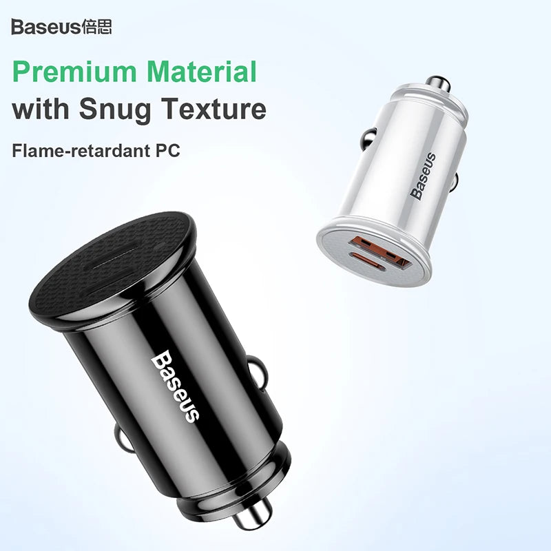 Dual USB-C Car Charger