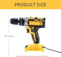 Cordless Power Drill 21V Handheld Lithium Battery Charging Electric Portable Multi-Function Impact lithium Drill