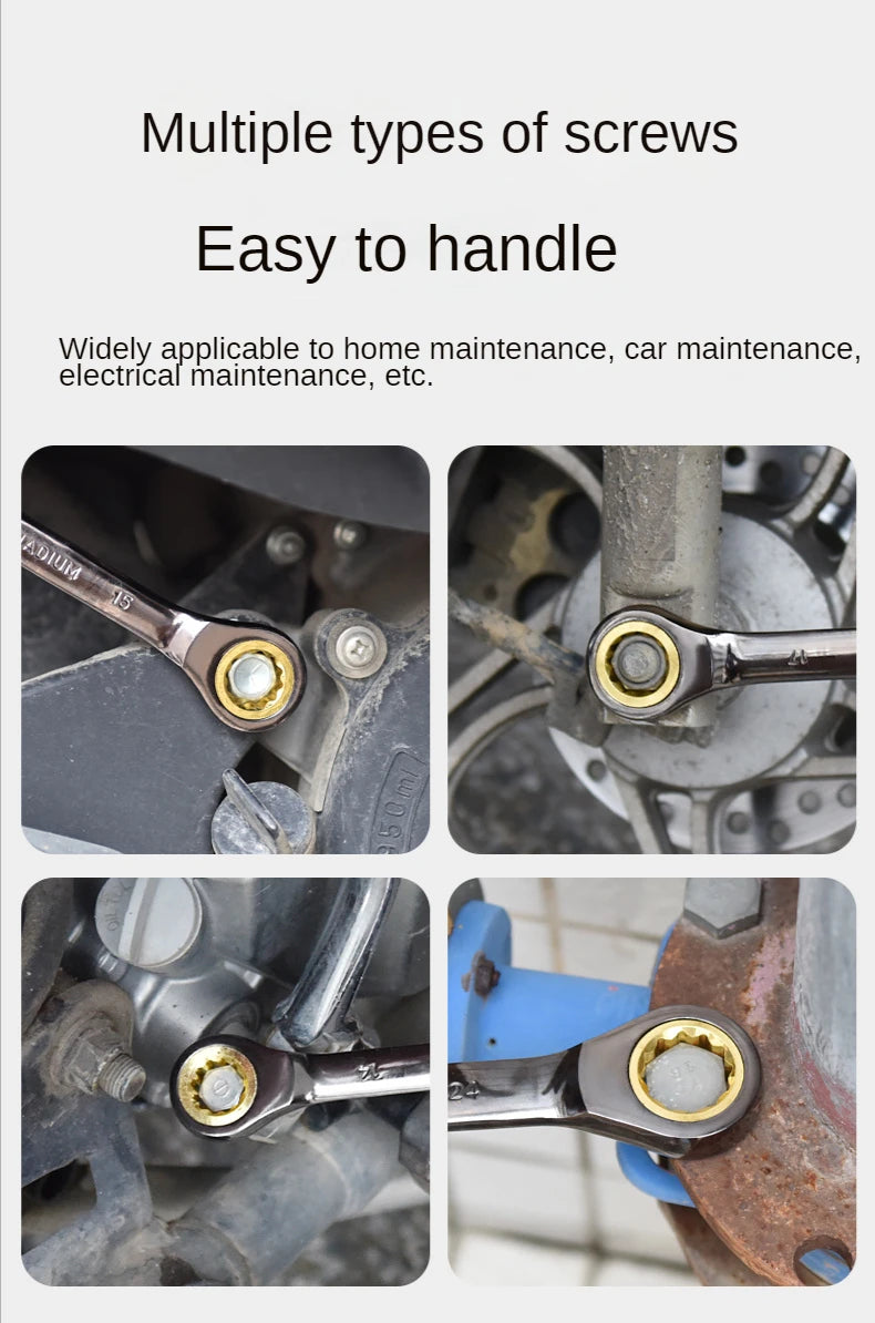 Ratchet Socket Wrench Set