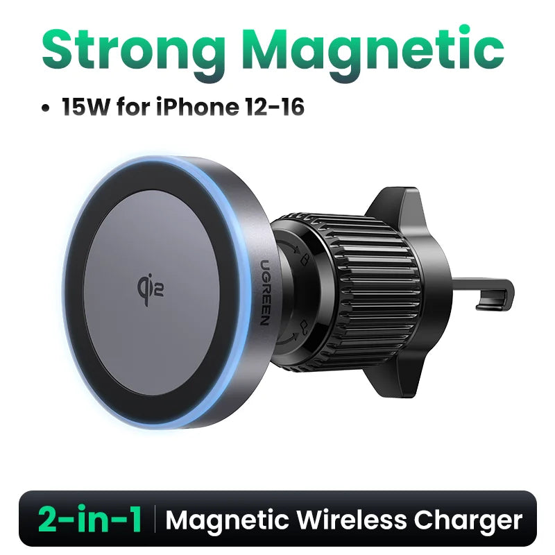 UGREEN Qi2 Magnetic Car Charger