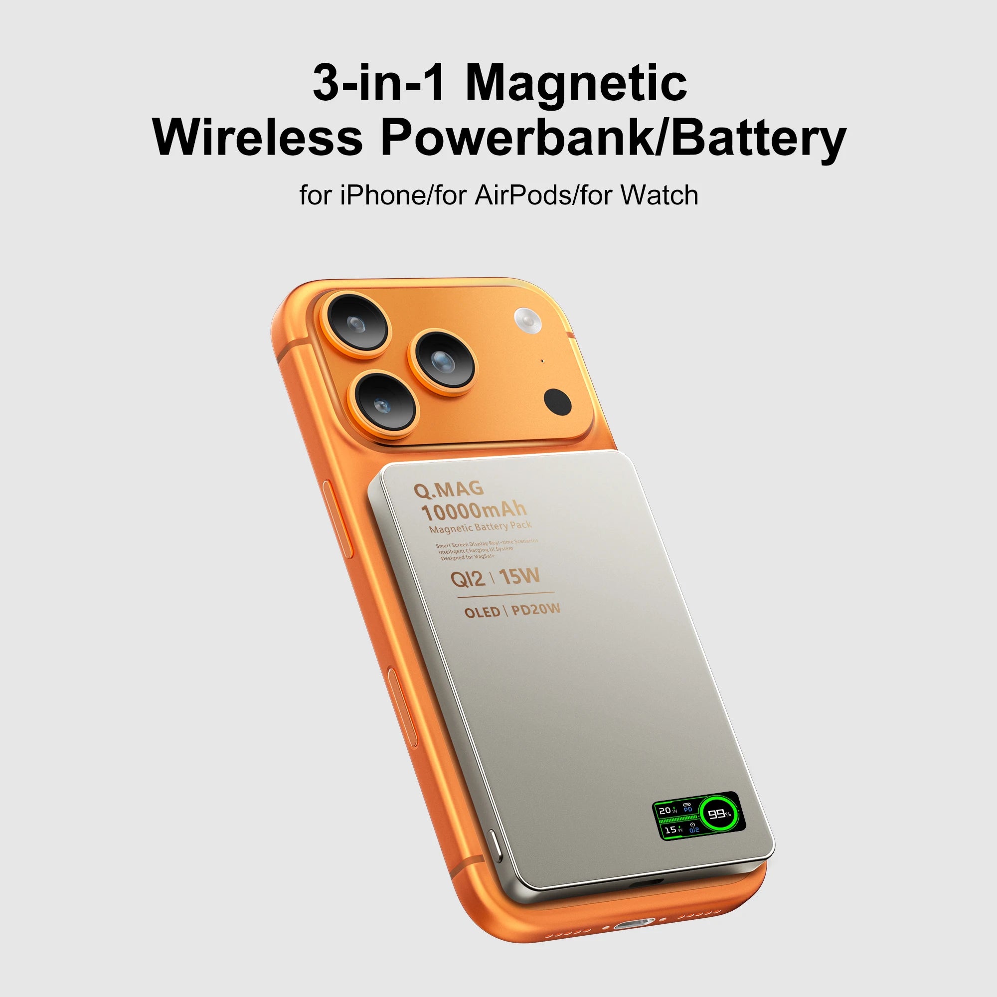 Magnetic Wireless Power Bank