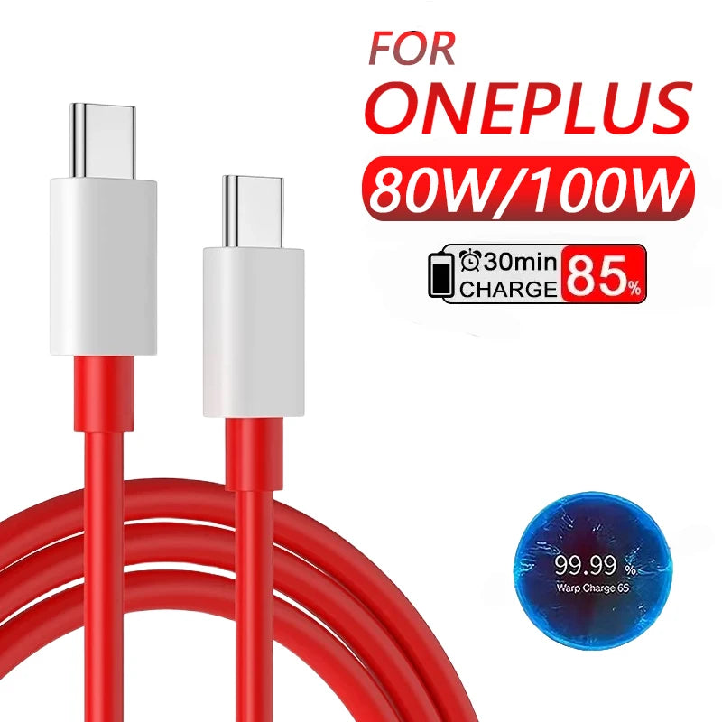 80W USB-C Fast Charging Cable – 5A High-Speed Data & Power Cable