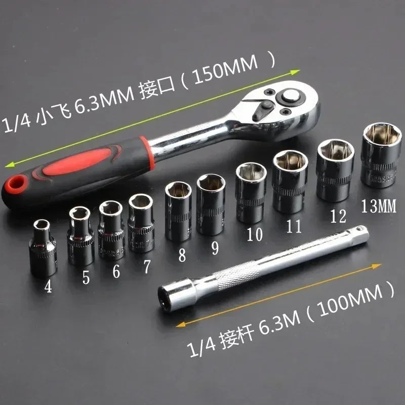 Ratchet Socket Wrench Set
