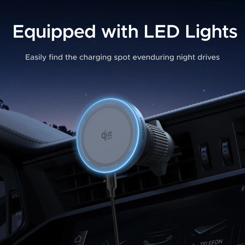 UGREEN Qi2 Magnetic Car Charger