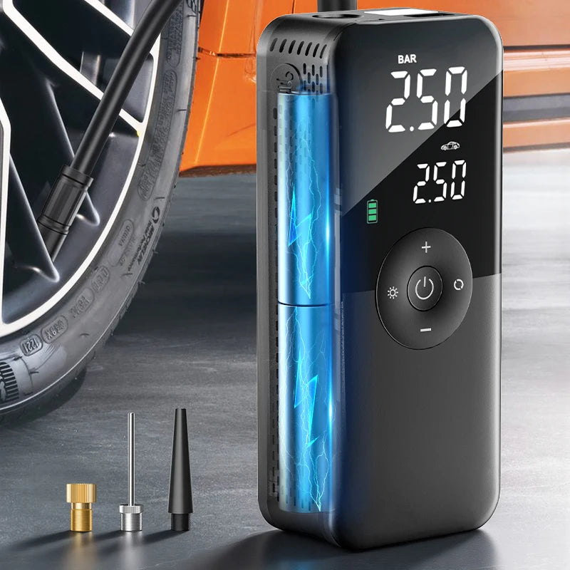 CARSUN Portable Rechargeable Tyre Inflator 150 PSI