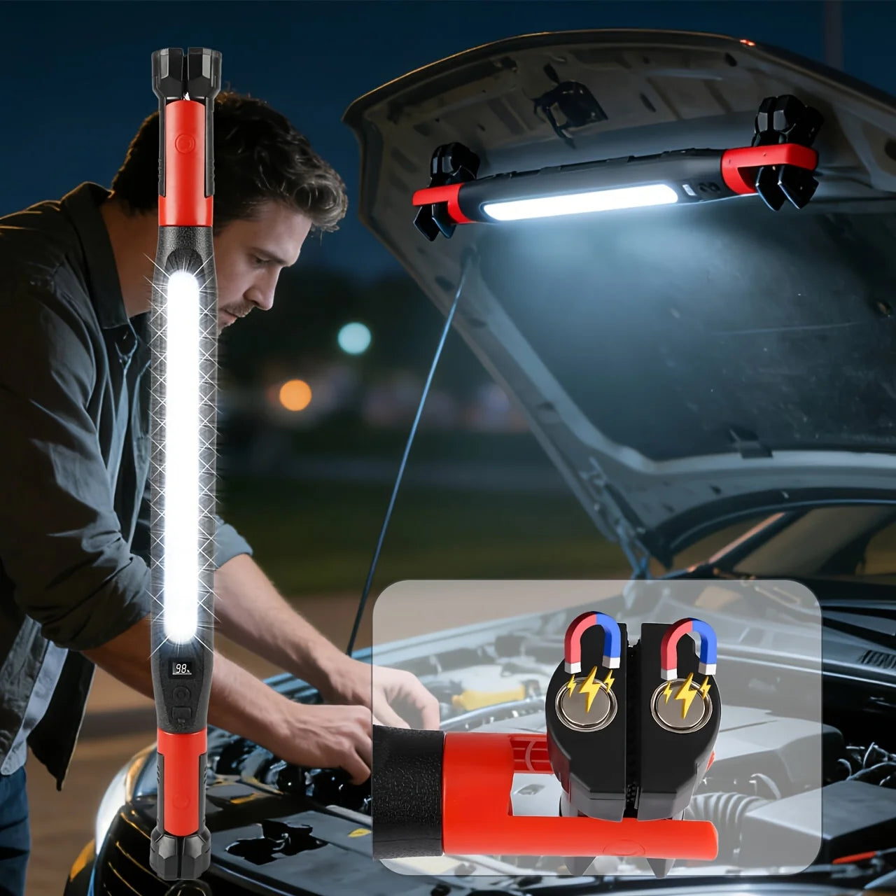 Rechargeable Magnetic Work Light