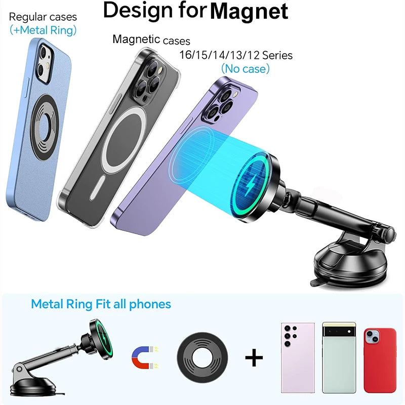 Magnetic Wireless Car Charger