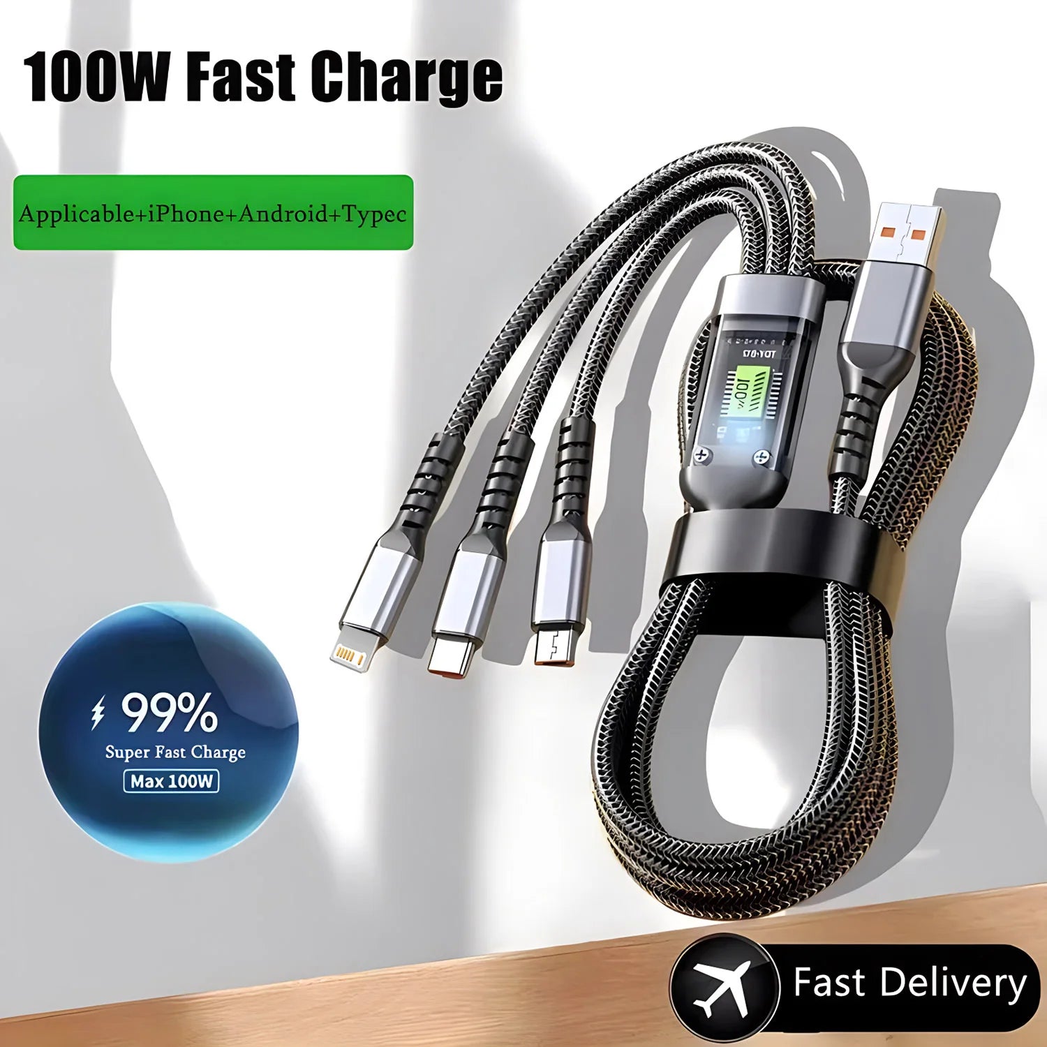 100W USB-C Charging Cable