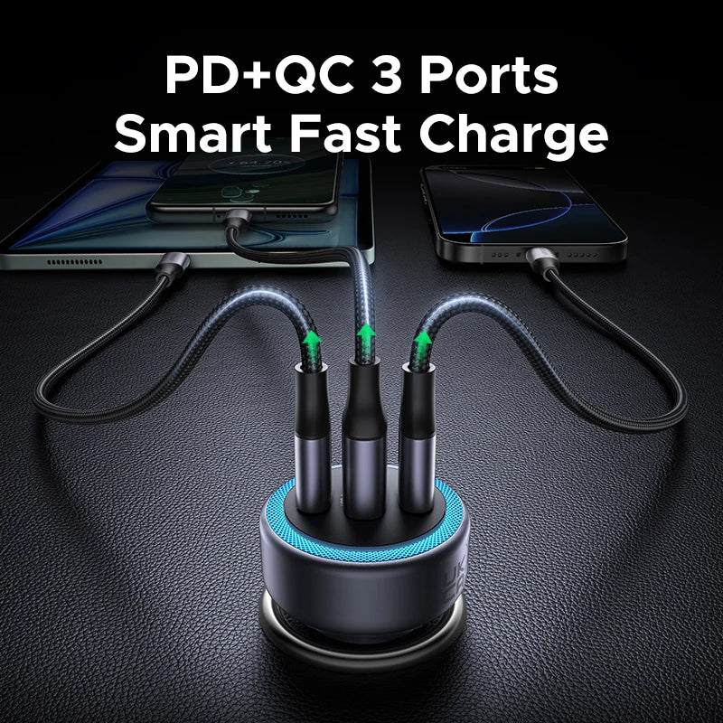30W USB-C Fast Car Charger