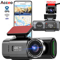 4K Wi-Fi GPS Dash Cam with Night Vision
